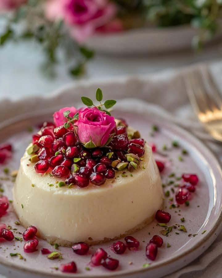 Pistachio & Rosewater Cheesecake Bites image